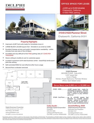More details for 21540-21622 Plummer St, Chatsworth, CA - Office for Lease