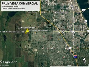 St Johns Heritage Parkway & Emerson Road, Palm Bay, FL - aerial  map view