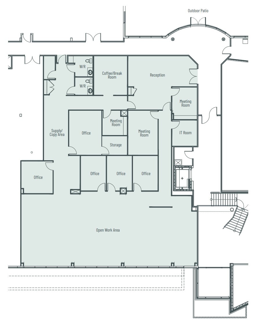 625 Parsons Rd SW, Edmonton, AB for lease Floor Plan- Image 1 of 1