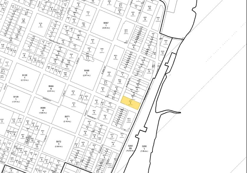 100-104 N Main St, Saint Charles, MO for lease - Plat Map - Image 3 of 7