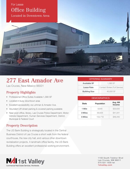 277 E Amador Ave, Las Cruces, NM for lease - Building Photo - Image 2 of 4