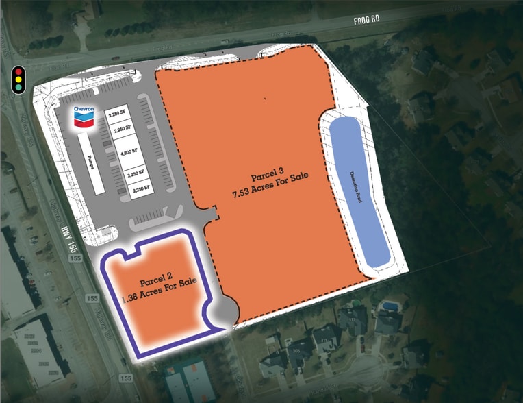 0 Hwy 155 and Frog Rd, Locust Grove, GA for sale - Building Photo - Image 2 of 3