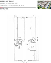 930-940 N Belt Line Rd, Irving, TX for lease Floor Plan- Image 2 of 2