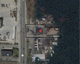 111 Rocky Point Rd, Middle Island, NY - aerial  map view