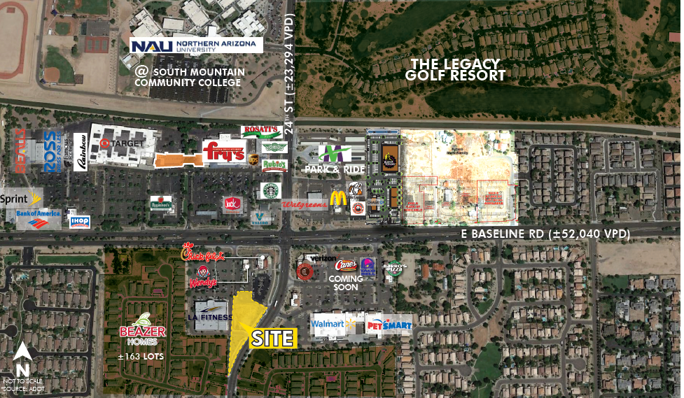 SWC 24th St. & Baseline Rd, Phoenix, AZ for sale - Building Photo - Image 1 of 1