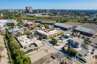 41 Industrial St, Toronto, ON - aerial  map view