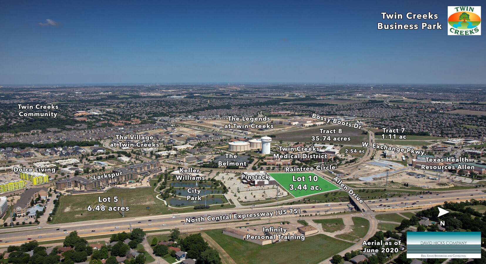 N Allen Dr & N Central Expressway, Allen, TX 75013 Twin Creeks