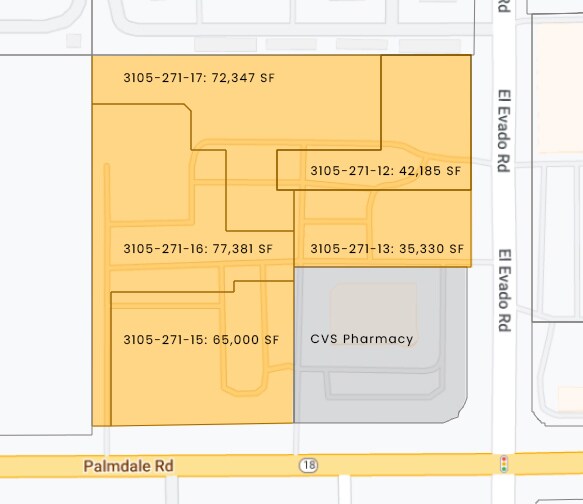 PALMDALE Rd, Victorville, CA 92392 El Evado Plaza