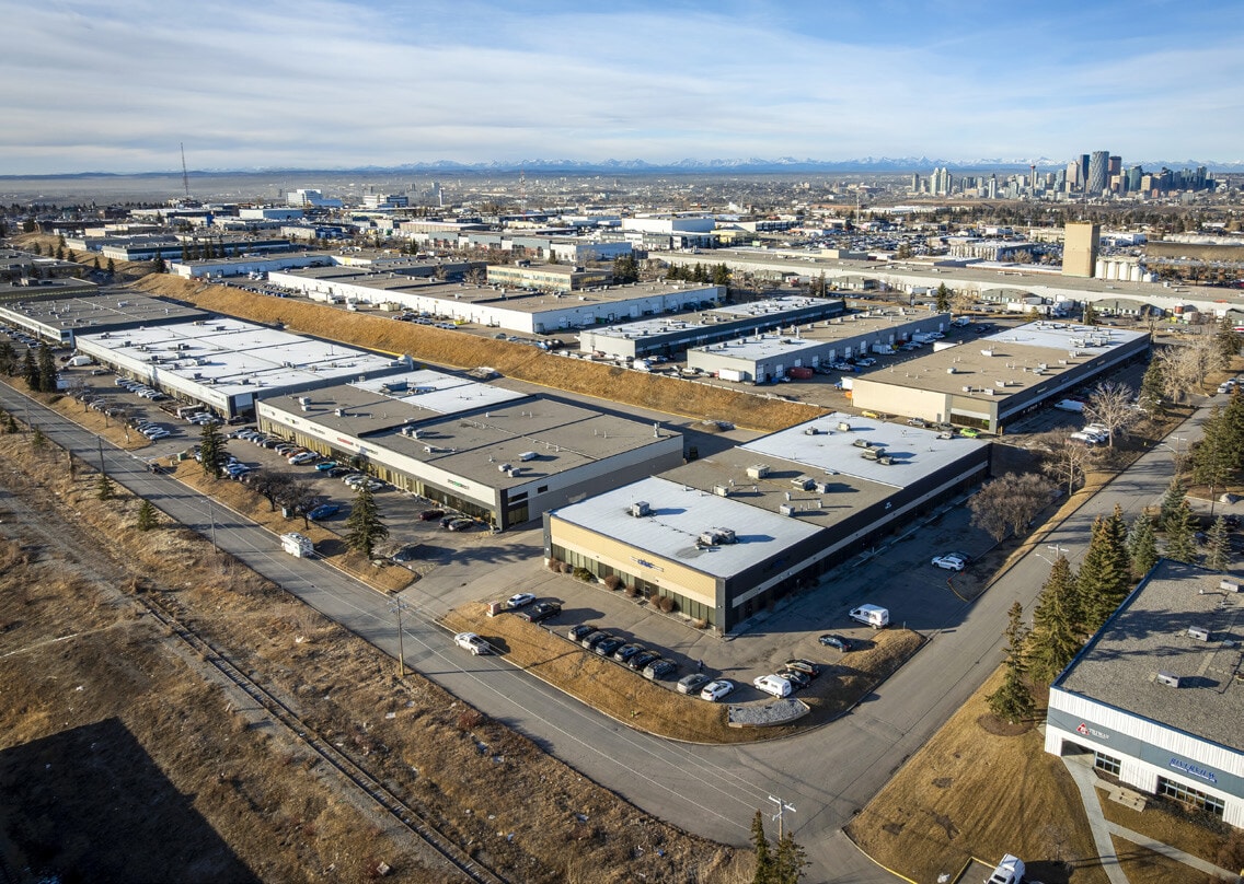 920 28th St NE, Calgary, AB for lease Aerial- Image 1 of 7