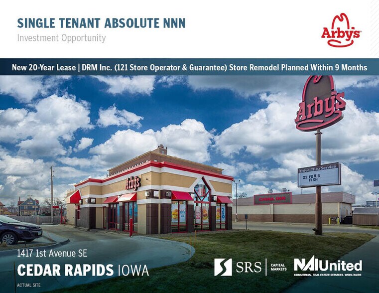 1417 1st Ave SE, Cedar Rapids, IA for sale - Primary Photo - Image 1 of 1