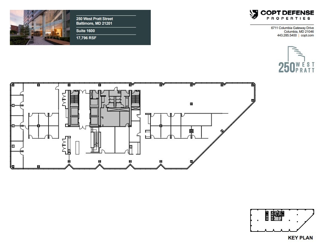 250 W Pratt St, Baltimore, MD for lease Floor Plan- Image 1 of 1