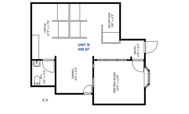 1525 Gordon Dr, Kelowna, BC for lease Floor Plan- Image 1 of 11