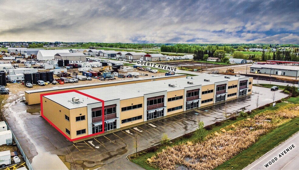 1 Goertz Ave, Stony Plain, AB for sale - Aerial - Image 1 of 1