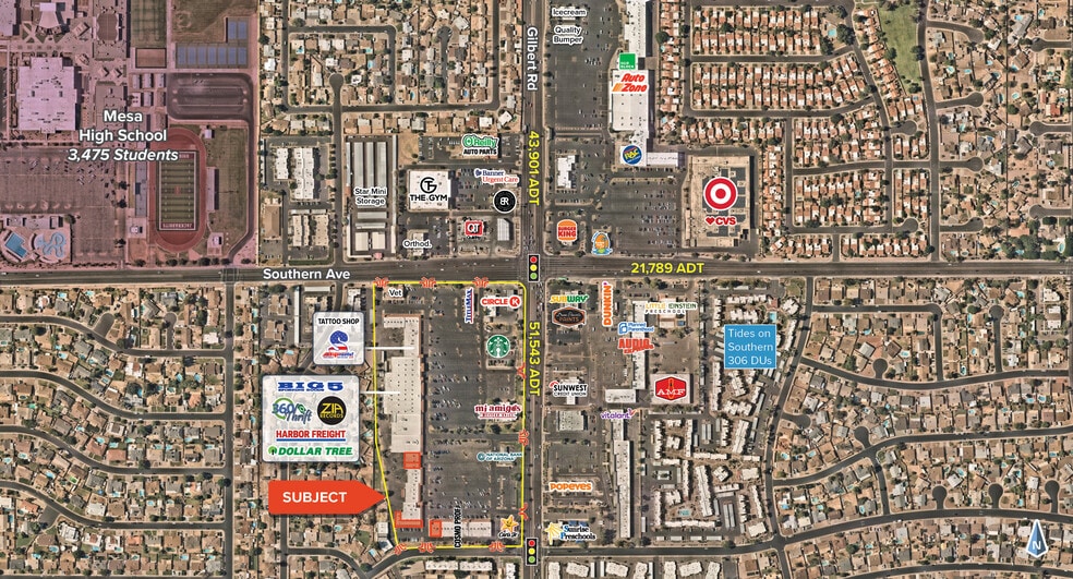 1244-1260 E Southern Ave, Mesa, AZ for lease - Building Photo - Image 3 of 3