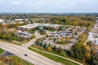 25500 Meadowbrook Rd, Novi, MI - aerial  map view