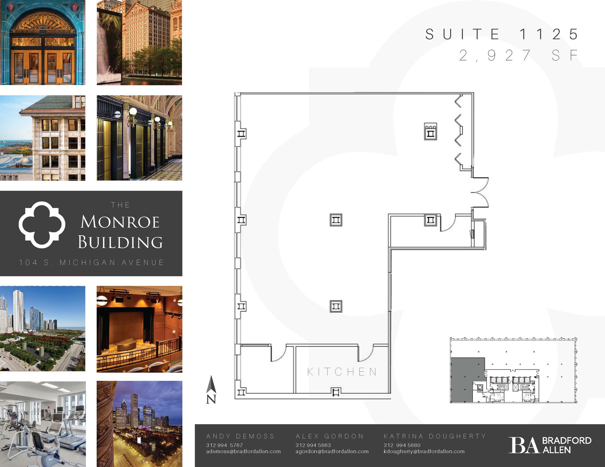 104 S Michigan Ave, Chicago, IL for lease Floor Plan- Image 1 of 4