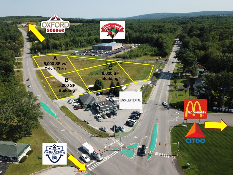 Route 11, Mechanic Falls, ME for sale - Aerial - Image 1 of 1