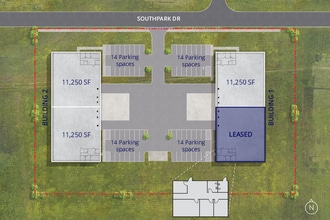 16467 Southpark Dr, Westfield, IN for lease Site Plan- Image 1 of 2