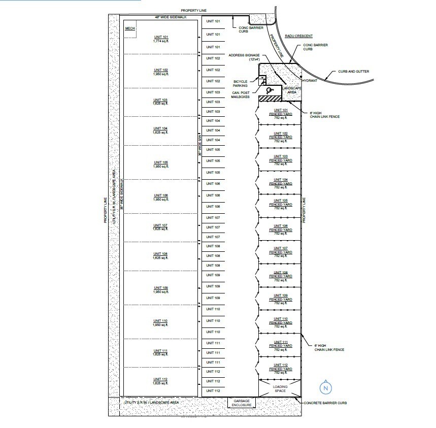 111 Radu Cres, Saskatoon, SK S7P 0E4 - Unit 104 -  - Floor Plan - Image 1 of 1