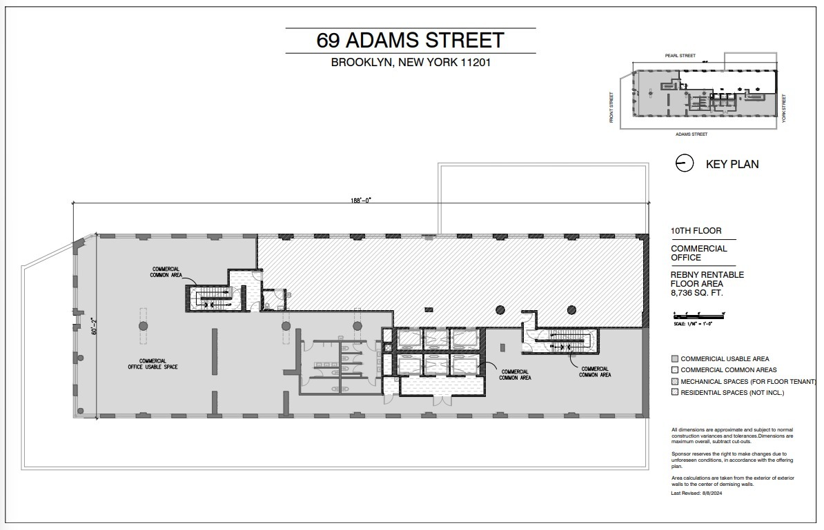 69 Adams St, Brooklyn, NY for lease Floor Plan- Image 1 of 8