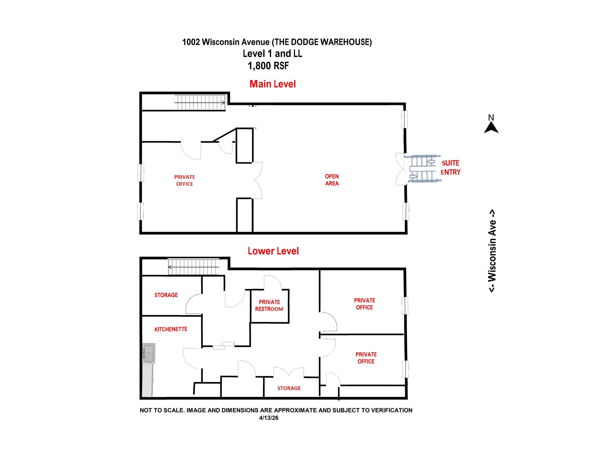 1000-1010 Wisconsin Ave NW, Washington, DC for lease Site Plan- Image 1 of 1