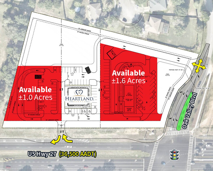 N Hwy 27 & Citrus Grove Rd, Minneola, FL for lease - Site Plan - Image 1 of 2