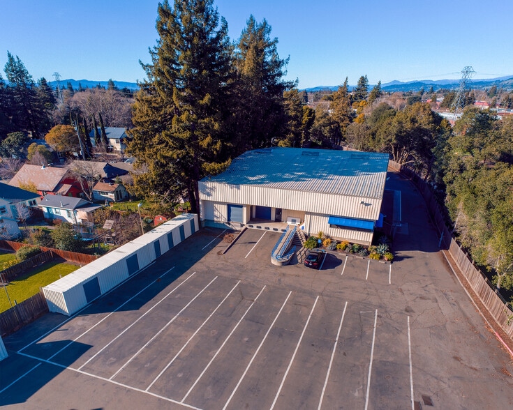 77 W 3rd St, Santa Rosa, CA for lease - Aerial - Image 3 of 7