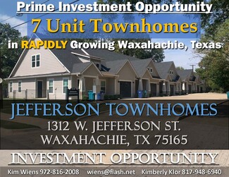 More details for 1312 W Jefferson St, Waxahachie, TX - Multifamily for Sale