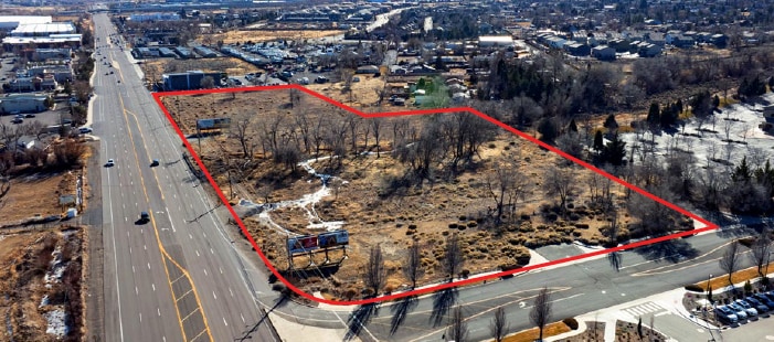 12185 S Virginia St, Reno, NV for sale - Aerial - Image 2 of 4