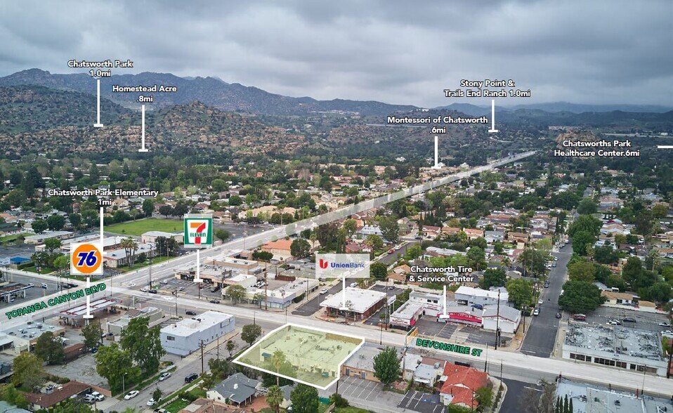 21824 Devonshire St, Chatsworth, CA for lease - Building Photo - Image 3 of 5