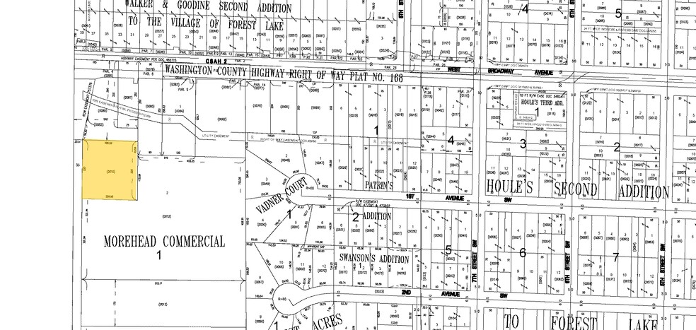 107 12th St SW, Forest Lake, MN for lease - Plat Map - Image 2 of 2