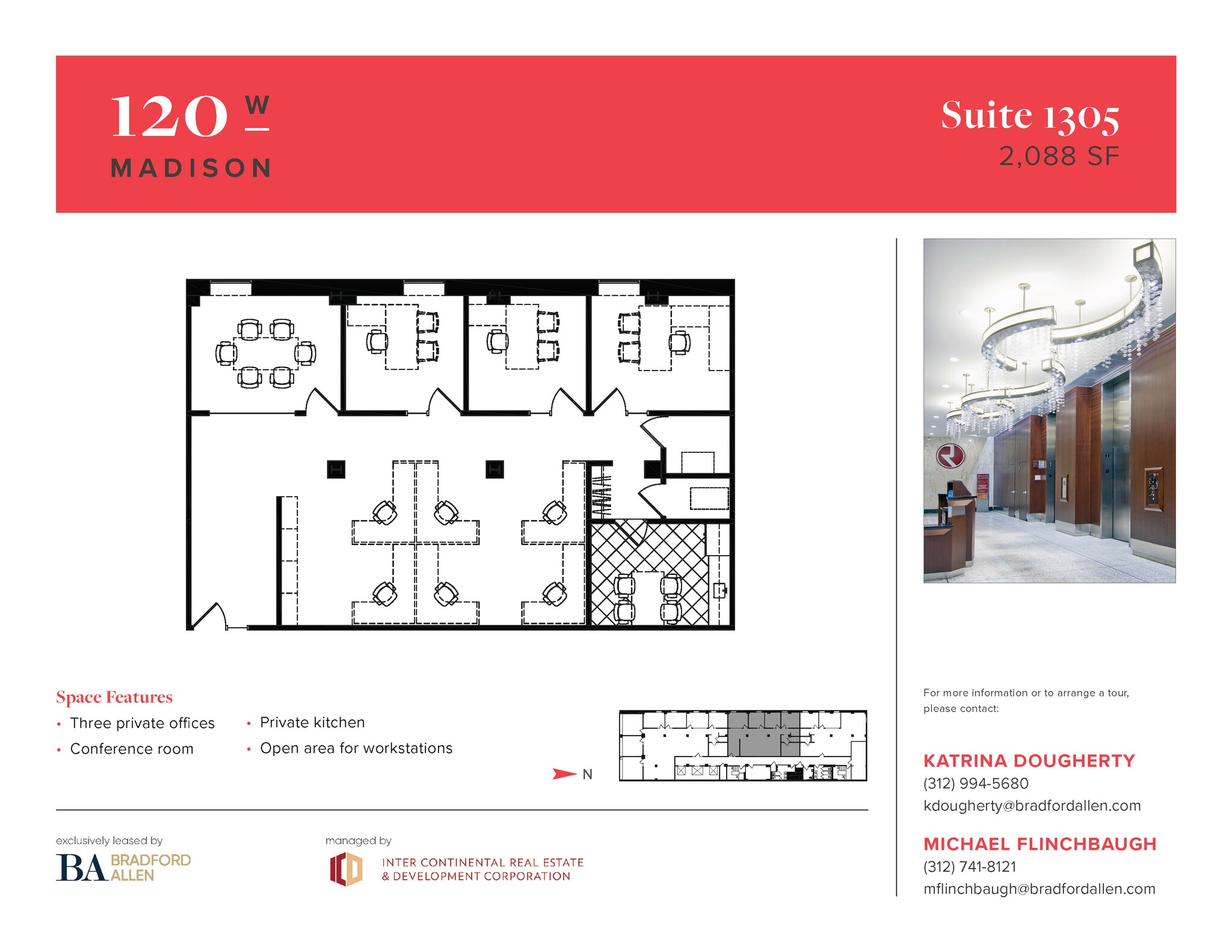 120 W Madison St, Chicago, IL for lease Floor Plan- Image 1 of 9