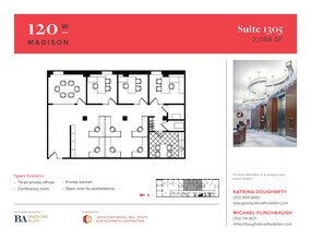 120 W Madison St, Chicago, IL for lease Floor Plan- Image 1 of 9
