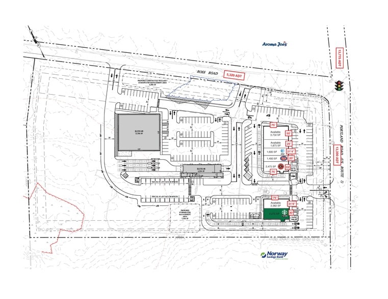 70 Portland Rd, Kennebunk, ME for lease - Site Plan - Image 3 of 4