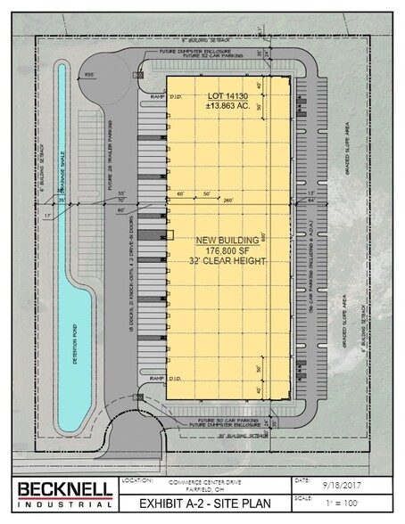 630 Commerce Center Dr, Fairfield, OH for sale - Site Plan - Image 1 of 1