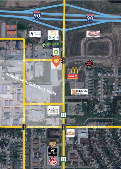 1001 N Splitrock Blvd, Brandon, SD for lease - Building Photo - Image 2 of 4