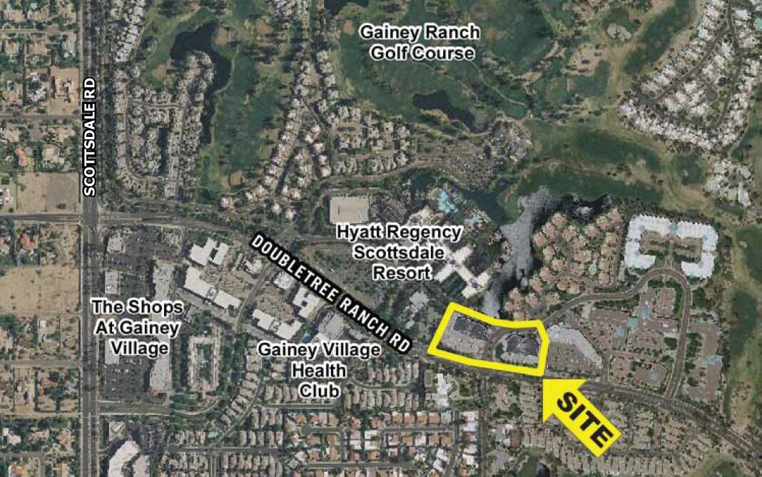 7600 E Doubletree Ranch Rd, Scottsdale, AZ for sale Aerial- Image 1 of 1