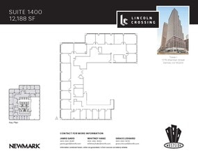 1775 Sherman St, Denver, CO for lease Floor Plan- Image 1 of 1