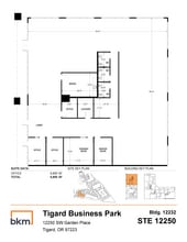 12150-12180 SW Garden Pl, Tigard, OR for lease Floor Plan- Image 1 of 2