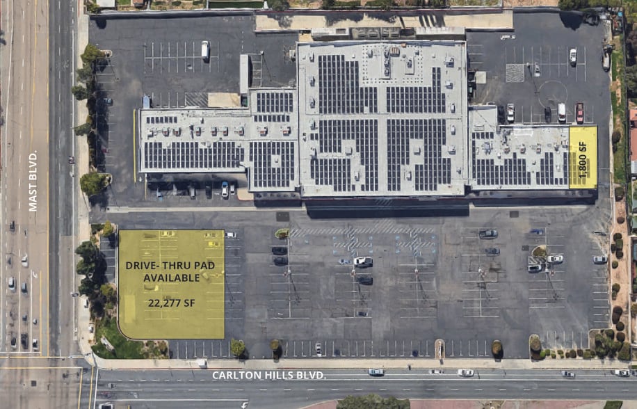 9608-9640 Carlton Hills Blvd, Santee, CA for lease - Building Photo - Image 1 of 3