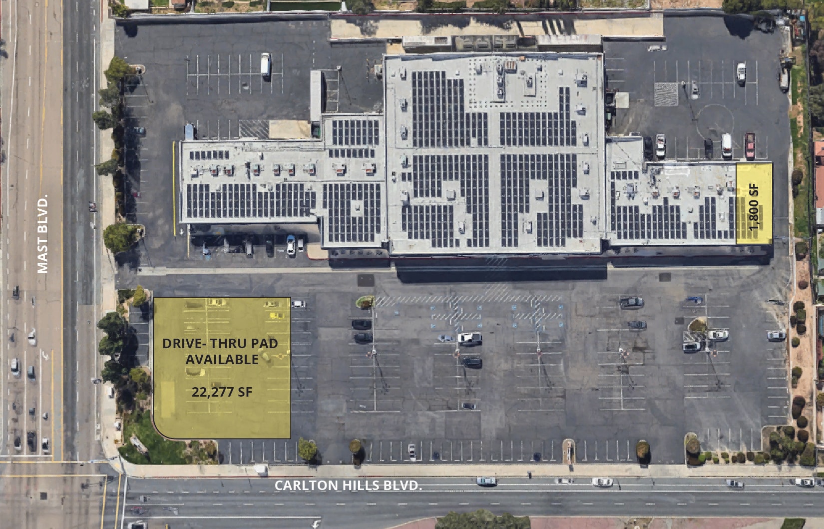 9608-9640 Carlton Hills Blvd, Santee, CA for lease Building Photo- Image 1 of 4