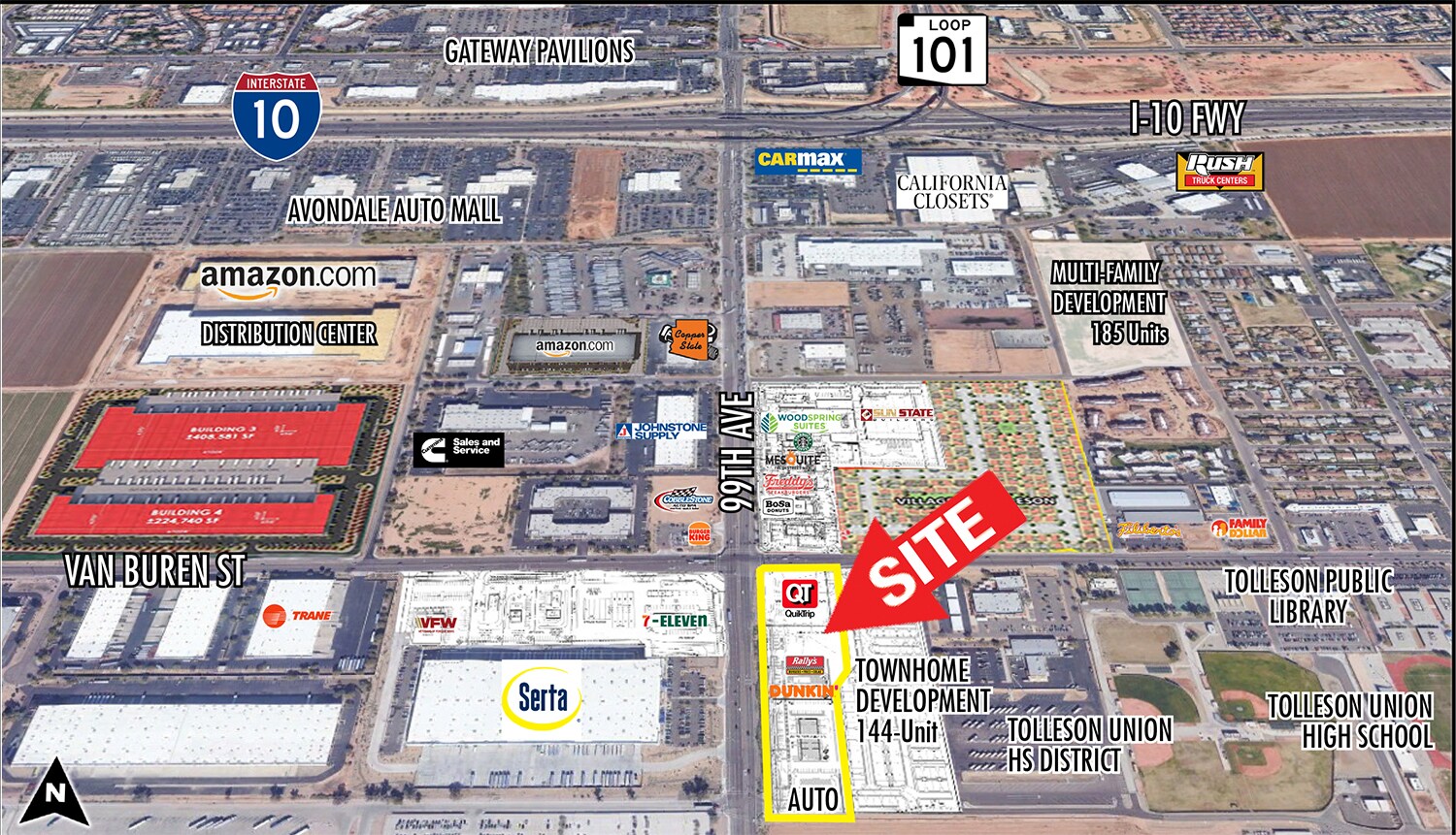 SEC 99th & Van Buren St ave, Tolleson, AZ 85353 SEC 99th Ave & Van