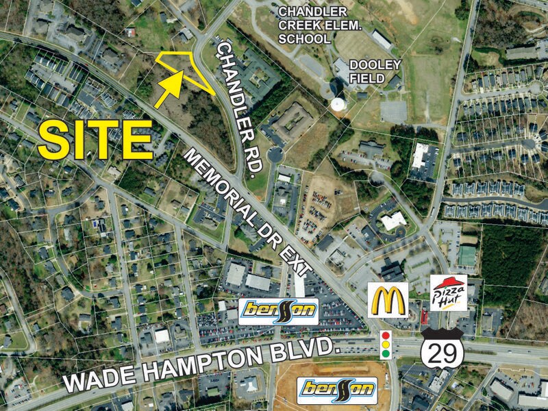 Chandler Rd, Greer, SC for sale Primary Photo- Image 1 of 1