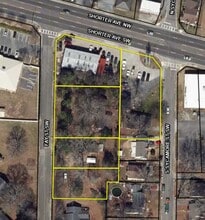 1103 Shorter Ave SW, Rome, GA - Aerial map view