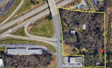 1160 Benvenue Rd, Rocky Mount, NC - aerial  map view