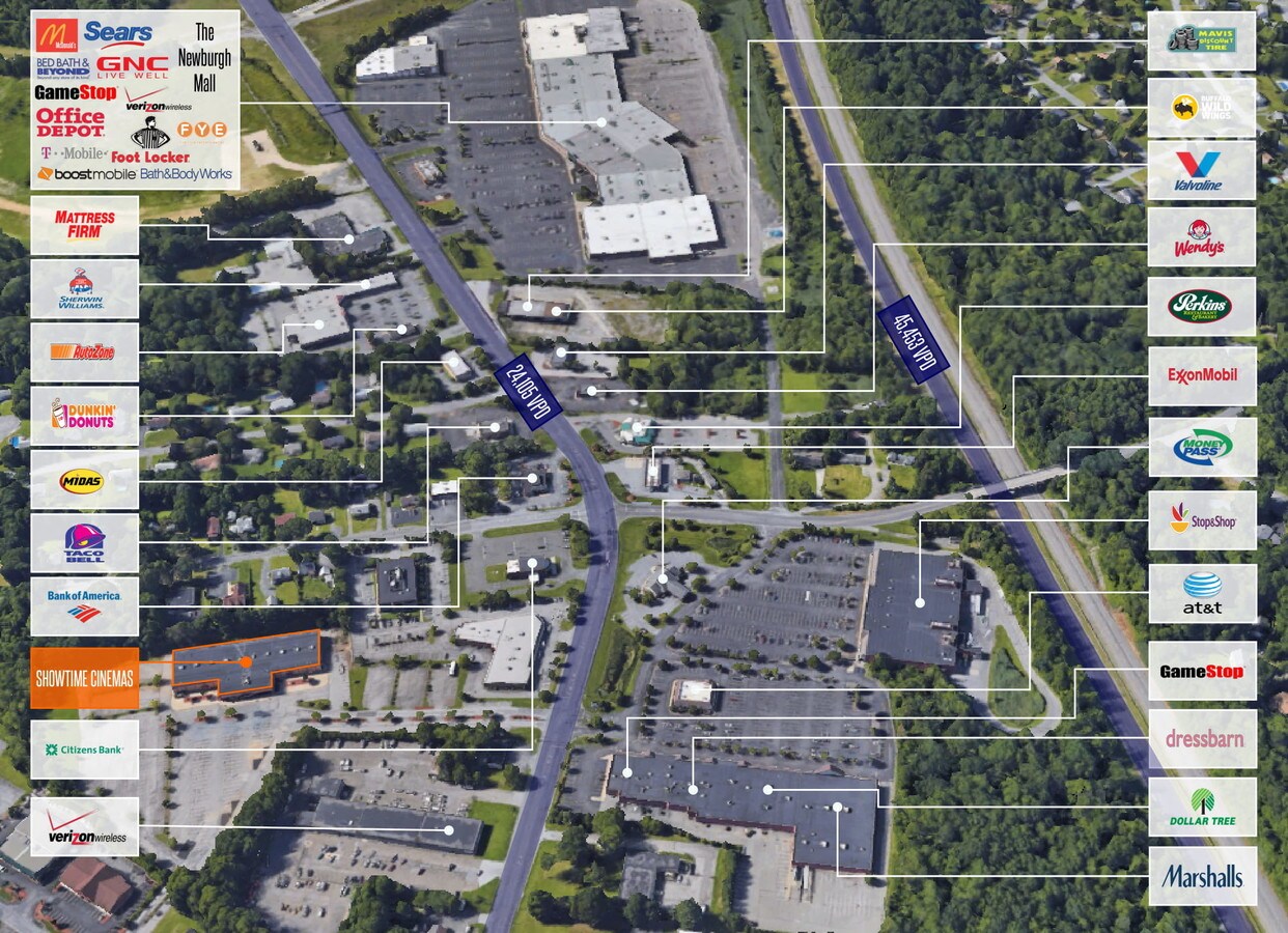 1420 NY300, Newburgh, NY 12550 Showtime Cinemas