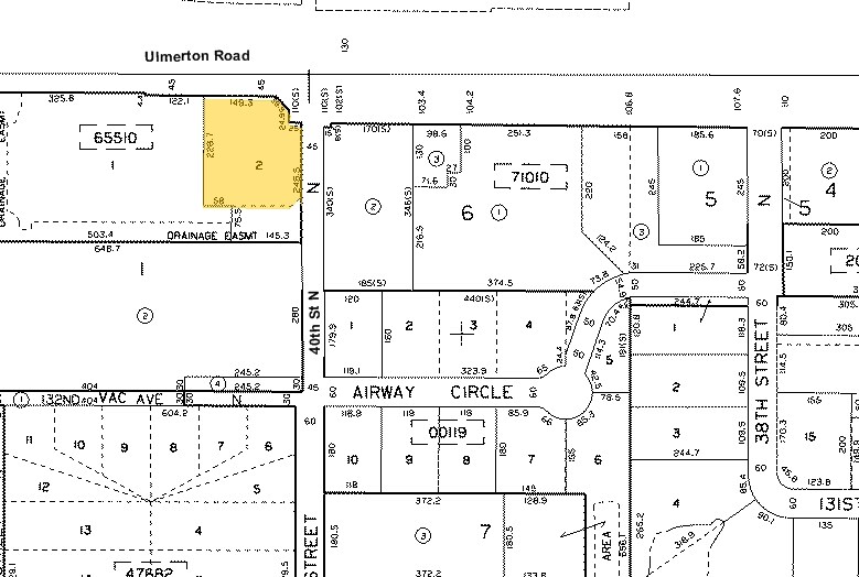 4000 Ulmerton Rd, Clearwater, FL for sale - Plat Map - Image 1 of 1