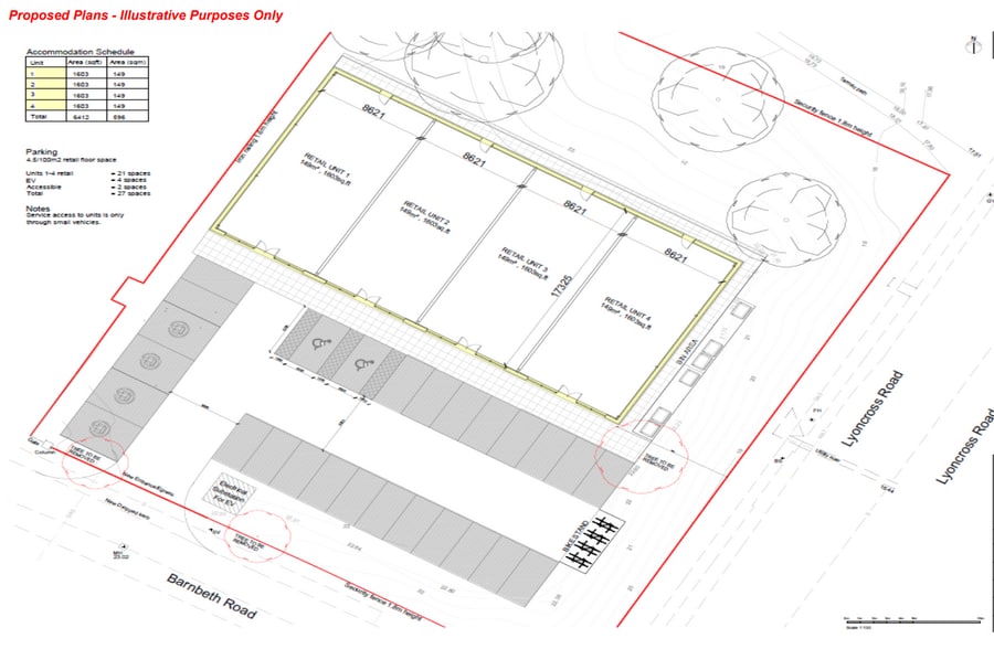 1-4 Barnbeth Rd, Glasgow for lease - Site Plan - Image 2 of 2