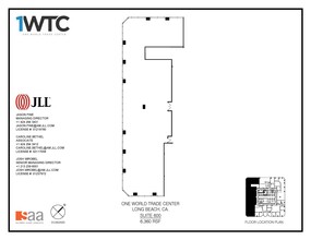 1 World Trade Ctr, Long Beach, CA for lease Floor Plan- Image 1 of 1