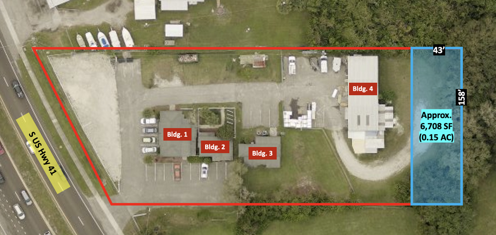 1517 S US Highway 41, Ruskin, FL for lease - Building Photo - Image 2 of 6